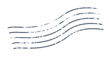 Hadley stamp squiggle design element