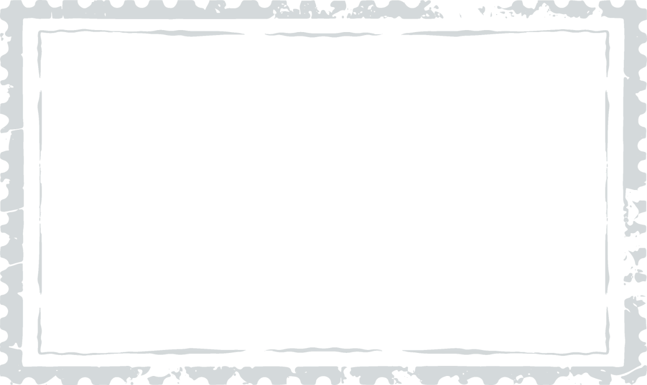 Large Post stamp frame for a map